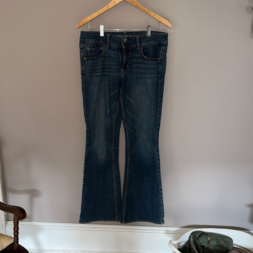 Womens AE bootcut jeans